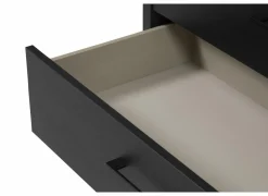 Ladekast Rosie 110x46x76cm - melamine - nox zwart