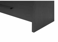 Ladekast Rosie 110x46x76cm - melamine - nox zwart