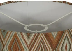 Lampenkap Ø25cm - stof - oranje