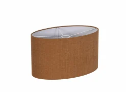 Lampenkap 35x35x22,5cm - stof - oranje