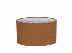 Lampenkap 35x35x22,5cm - stof - oranje