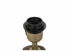 Lampenvoet E27 H35cm - hout - naturel