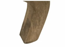 Lampenvoet E27 H35cm - hout - naturel