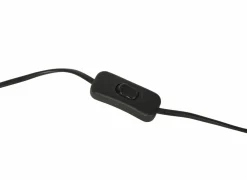 Lampenvoet E27 H35cm - hout - naturel