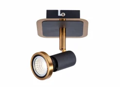 LED spot zwart brons 5W GU10