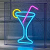 Ledlamp Neon Cocktail kunststof - multicolor