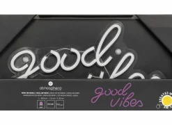Ledlamp Neon Good Vibes 40,5x20cm - kunststof - roze