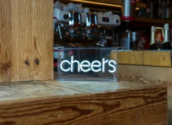 Ledlamp Neon 23x13cm - kunststof - wit