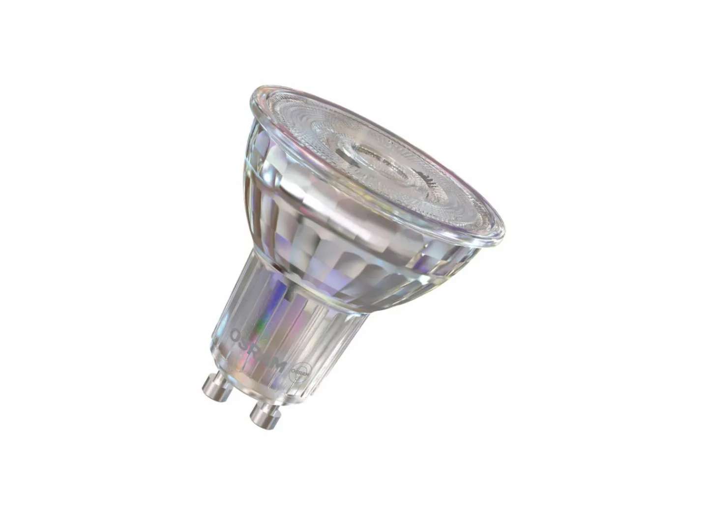 Ledlamp 2,4W GU10 3 stuks