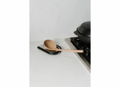 Umbra Lepelhouder Laydle  14x10cm - metaal & kunststof - nikkel/zwart