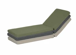 Ligbedkussen Summertime 190x62cm - polyestervezel - beige