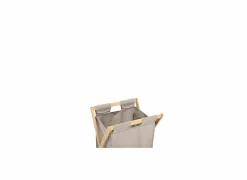 Linnenmand Tidy Box inklapbaar 46x36x68cm - polyestervezel & bamboe - beige