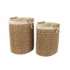 Linnenmand Zea set van 2 - zeegras - beige
