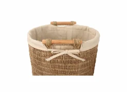 Linnenmand Zea set van 2 - zeegras - beige