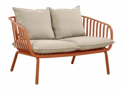 Loungeset Copacabana metaal - oranje