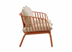 Loungeset Copacabana metaal - oranje