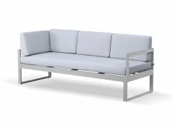 Loungeset Tonale aluminium polywood - greige