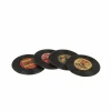 Magneten Retro Vinyl set van 4
