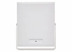 Make-up spiegel Holly 27x32cm - ABS & glas - wit