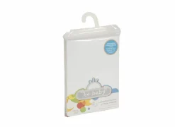 Matrasbeschermer waterdicht 60x120cm - molton - wit