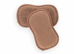 Tiseco Microvezelspons Essentials 16x19cm - microvezel - cognac set van 3