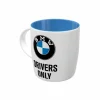 Mok BMW 33cl - keramiek - wit & blauw