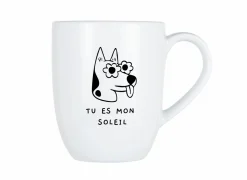 Cosy & Trendy Mok Cosy Tu es mon soleil 53cl - porselein - wit