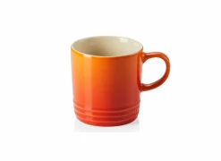Le Creuset Mok 35cl - keramiek - oranjerood