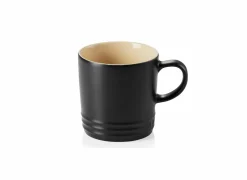 Le Creuset Mok 35cl - keramiek - matzwart