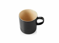 Le Creuset Mok 35cl - keramiek - matzwart