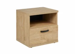 Nachtkastje Camille 52x44x52cm - decor - golden oak