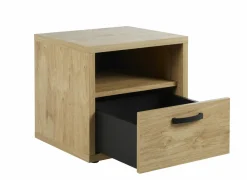 Nachtkastje Clara 50x45x47cm - melamine - golden oak