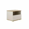 Nachtkastje Hazel 48x40x40cm - melamine - beige