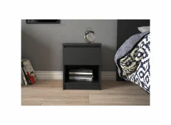Nachtkastje Naia 41x40x50cm - decor - matzwart