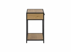 Nachtkastje 42x35x63cm - decor - eik