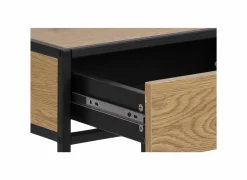 Nachtkastje 42x35x63cm - decor - eik