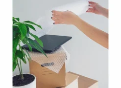 Noppenfolie rol 10mx50cm - kunststof - transparant