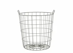 Oogstmand M 42,3x40,2x43,7cm - ijzer - grijs