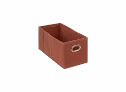 Opbergbox 31x15x15cm terracotta