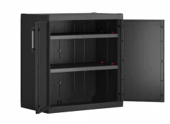 Keter Opbergkast Detroit 89cm - polypropyleen - zwart