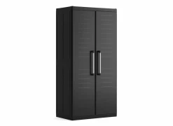 Keter Opbergkast Detroit 89cm - polypropyleen - zwart