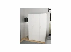 Opbergkast 120x40x180cm - decor - snow white