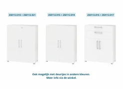 Opbouwset Prima 83,7x105,4cm - decor - wit