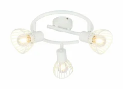 Brilliant Opbouwspot Elhi met 3 spots 40W E14