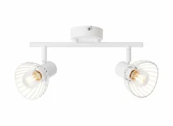 Brilliant Opbouwspot Elhi met 2 spots 40W E14