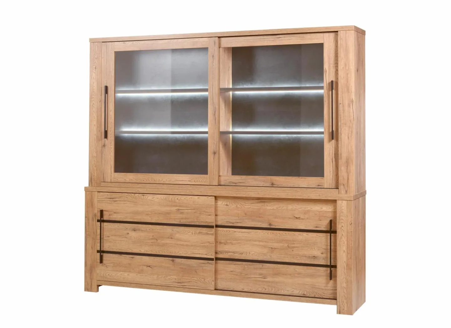 Opzetstuk Otto 230cm - decor - scarlet eik