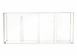 Organizer Selena 22,3x7xH9,8cm - plexiglas - transparant