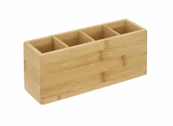 Organizer 22,4x7,1xH9,9cm - bamboe - naturel