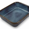 Ovenschaal Duna 21x17cm - stoneware - blauw