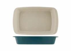 Ovenschaal Fontestic 34x20,8cm - stoneware - donkergroen